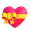 heart with ribbon